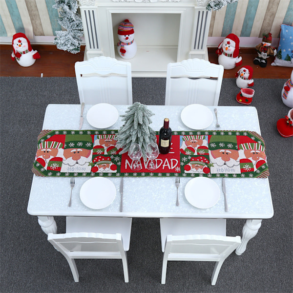 2 st Jultema Julbord Dukskydd för Nyår Familjemiddag Hemkök Fest