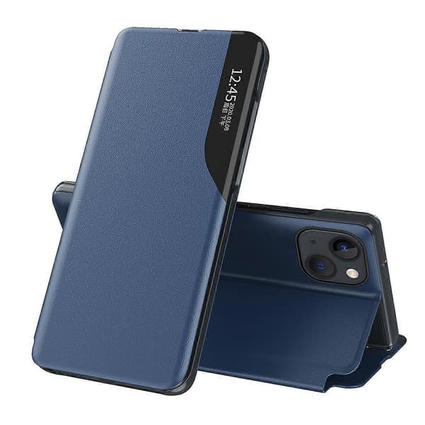 Sidodisplay Flip -nahkakotelo iPhone 14:lle