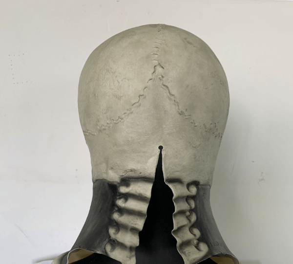 Dødningehovedmaske Halloween Blast Simulation Biokemisk Krise Skelet