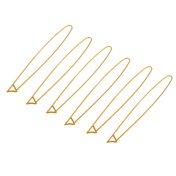 25 stk. Strikkepinner, Strikkenåler i legering - Tilfeldig farge - 6 cm
