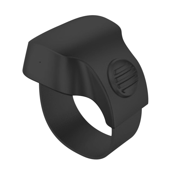 R10 Bluetooth Ring Mini Trådlös Bluetooth Fjärrkontroll Slutarknapp Självsvart Black
