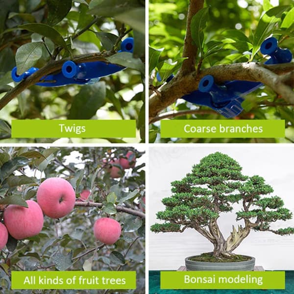 360° Rotating Branch Shaper Fruit Tree Branch Pulling Fixing Device Multifunctional Plant Bender 10pcs 10pcs