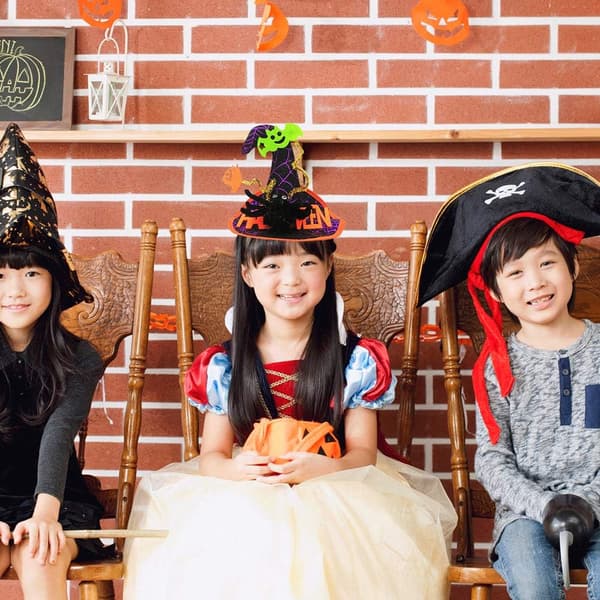 Hodebånd 4 stk Halloween-hodebånd og hodebånd Heksehatt Hodebånd
