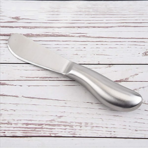 Sæt med 4 smørknive i rustfrit stål 13,5 cm