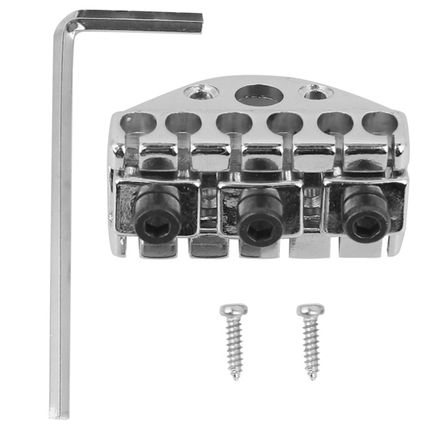 Electric Guitar String Lock Nut with Head String Retainer Hex Wrench Replacement