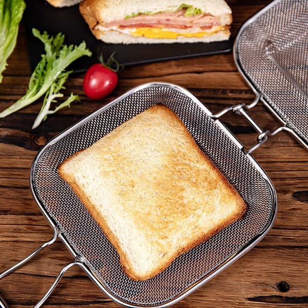 Sandwichklemme 304 rustfrit stål toastbrød bagenet bageb