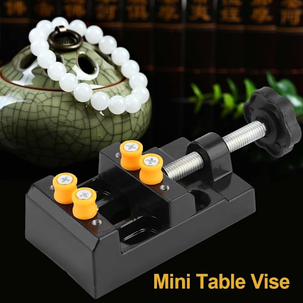 Miniatyr skruvstäd för modelltillverkning Hobby skruvstäd Metall, Plast Mini skruvstäd Hobby bord Hantverk Smycken Klämma Skruvstäd Reparationsverktyg