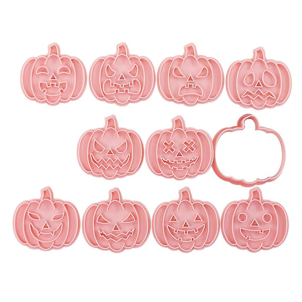 20-pack Pumpaformade Artisan Pajformar Mini Kakformar Degpressverktyg