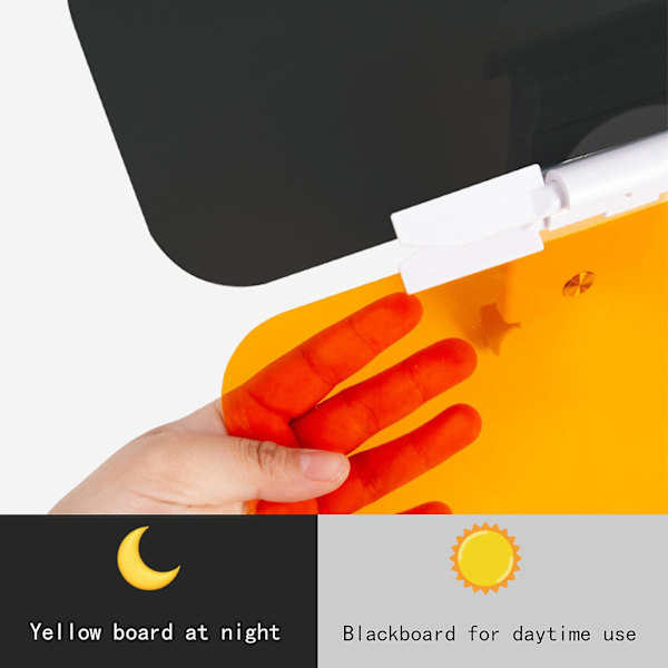 Bilsolskydd, Dag- och Natt Anti-bländande Solskydd, 2 i 1 Bil Solskydd Anti-UV Block Solskydd, Icke Bländande