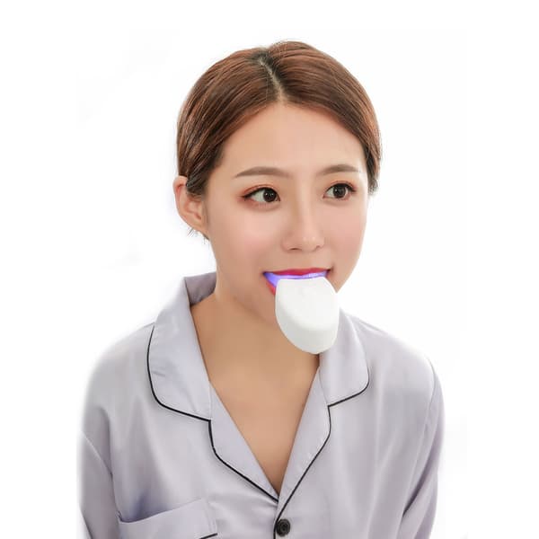 Fully Automatic 360° Electric Toothbrush - Vibrating Sonic Toothbrush White white