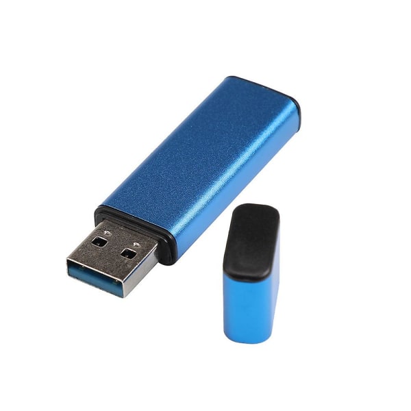 USB 3.0 128GB USB-minnepenn Lagring Digital U-disk Blå 128G Blue 128G