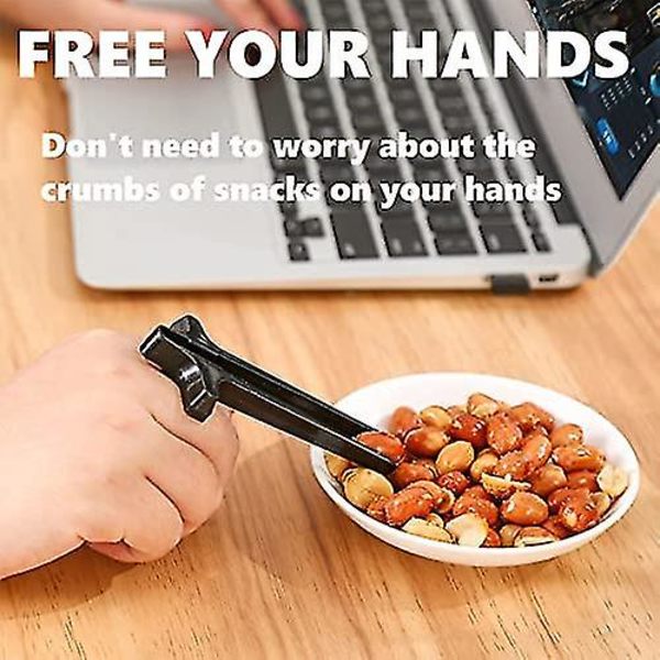Snack Finger -tikut, 4 kpl Muoviset Sormitikut Pelaajille, Aputikut Pitävät Kädet Puhtaina