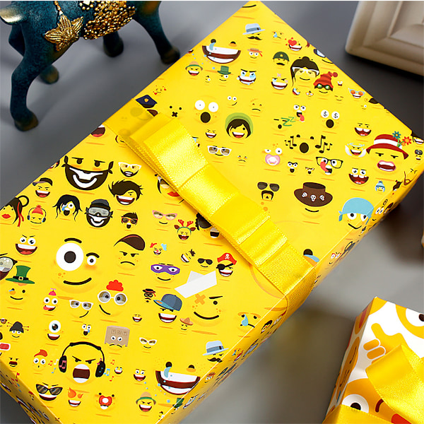 Presentpapper, julklappspapper, 10 stycken 50 * 70 cm (modell nr 1 * 5 + modell nr 2 * 5)
