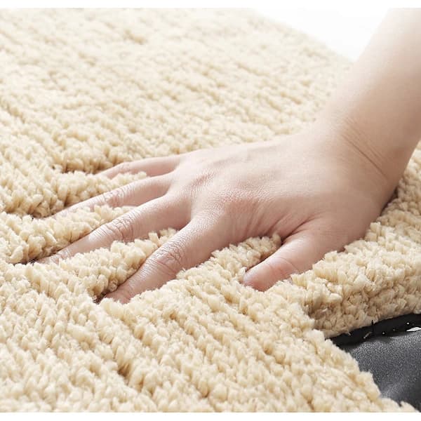 Navy Blue Bathroom Mat - 50*80cm - to create a bathroom set - non-slip, absorbent and soft
