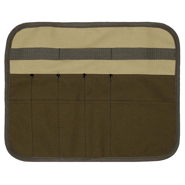 1 stk Utendørs Camping Servisepose Piknik Bestikk Oppbevaringspose Lys Brun Brun 36.5x30cm Brown 36.5x30cm