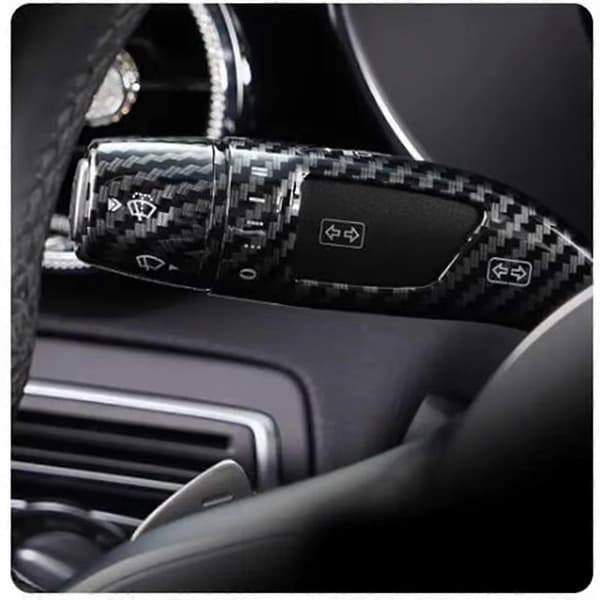 For C200 E-Class GLC GLA CLA Interior Modified Cruise Control Lever Wiper Lever Gear Lever Decoration Frame
