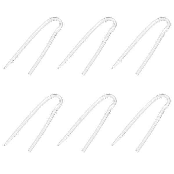 6 kpl Korva-apulaitteen Putket, Premium Kestävä Vahva Korva-apulaitteen Putki 7X3X0.5CM