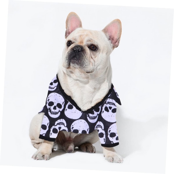 Kjæledyr hund Halloween hodeskalle genser Hundeklær Hundekostymer for mellomstore hunder Halloween kostymer for hunder Kjæledyrklær med