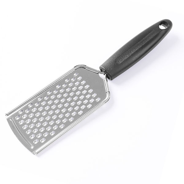 Hånd Rivjern i Rustfrit Stål med Razor Sharp Blade, Skridsikker & Blød Greb, Håndholdt Ost Rivjern med Håndtag, Fint Ost Rivjern Håndholdt