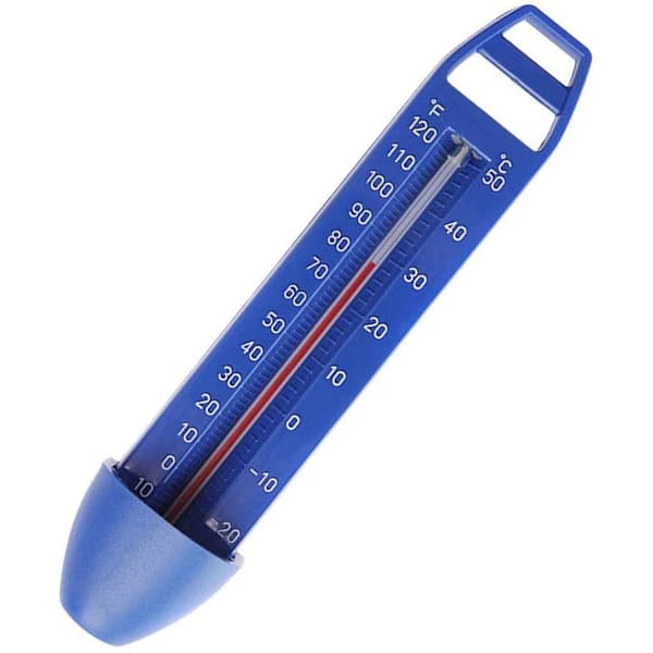 Pooltermometer - Svømmetermometer til pool - Udendørs og indendørs termometer til spa - 16,7 cm