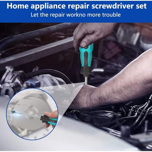 4-piece U-shaped screwdriver set, three-point screwdriver set, CRV U-shaped screwdriver, multi-functional precision screwdriver