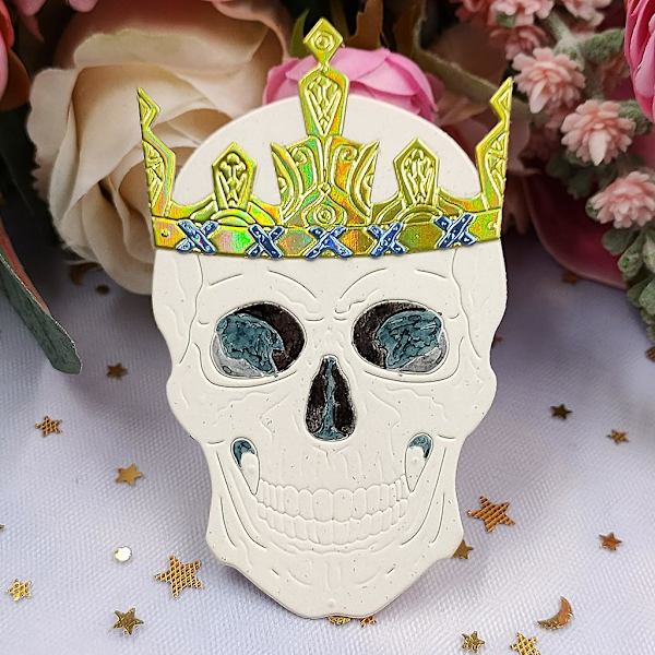 Halloween-kallo Metallileikkuri Stencil DIY-kirjan ja albumin paperimalli