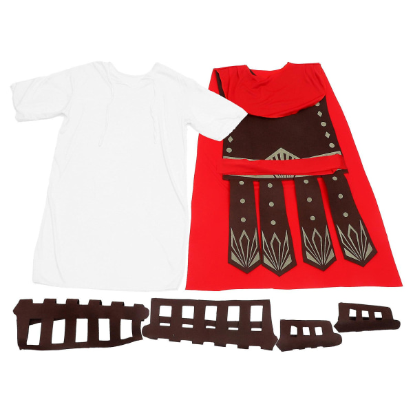 Børnesæt Herre Romersk Outfit Voksen Beklædning Kostumer Sæt Romersk Rollespil Outfit Antik Romersk Gladiator
