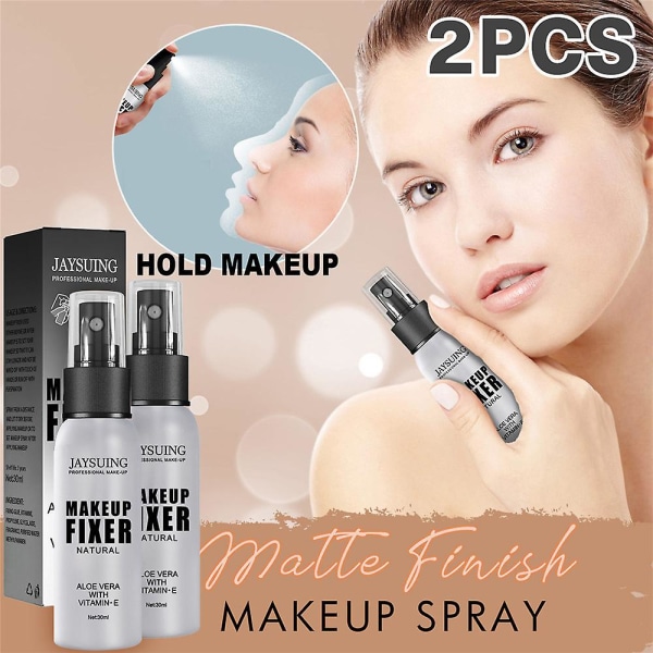 1/2 st 30ml Makeup Setting Spray Vattenfast Långvarig Makeup Fixer Spray2PCS