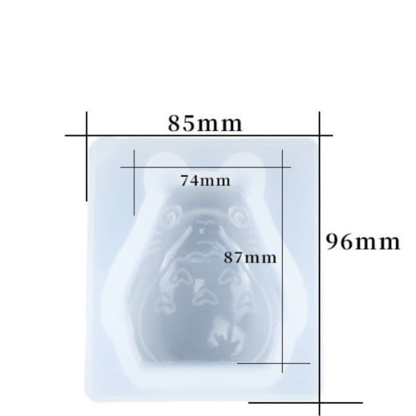 3D Silikon Lysform, Brukes til å Lage Lys, Kake Ch