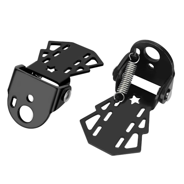 2 stk. Mini cykel bagerste pedaler cykel pløkker foldbar fodstøtte montering stativ til mountainbikes bagerste sædepedal barn børn