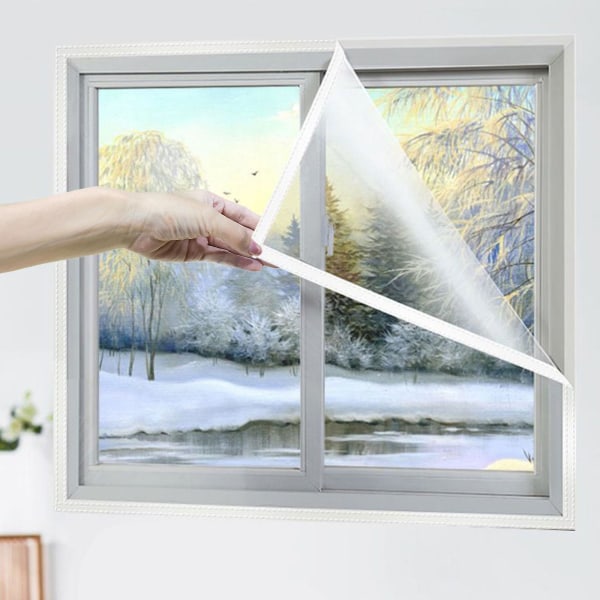 Thermal Curtain Thickened And Environmentally Friendly Homemade 1.0*1.0 Meters (free White Stickers)