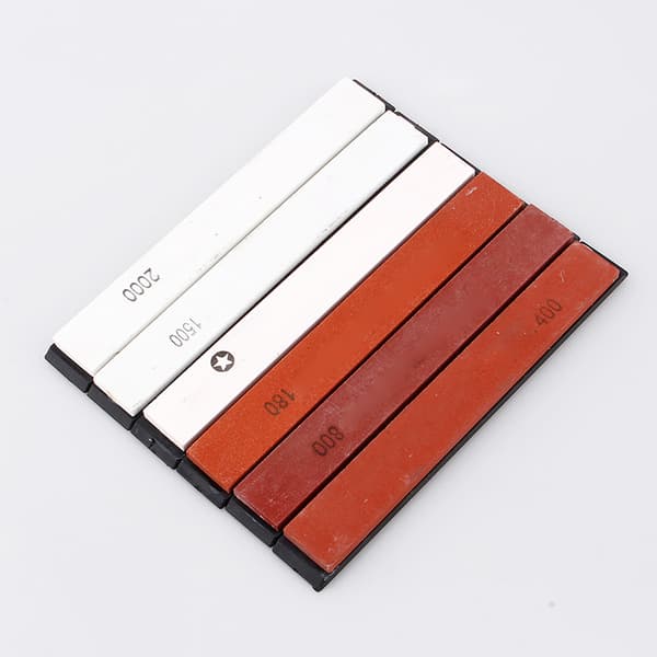 Whetstone Set 6 Pieces Grit 180 400 800 1500 2000 3000