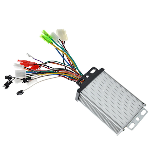 2x 36v 350w E-bike Børsteløs Controller 6 Rør Dual Mode Til Elektrisk Cykel Scooter Hastighed Intelligen