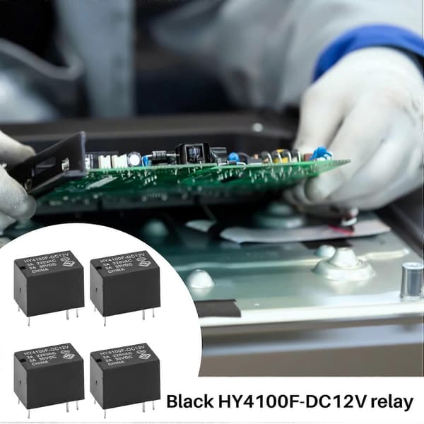 20 stk Mini Elektroniske Reléer DC 12V