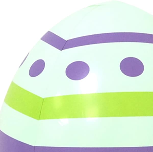 Inflatable Easter Eggs 6-pack - Large Outdoor Decorations for Easter Party, Garden, Patio and Home Use