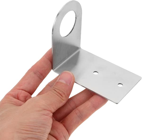 2,8 cm rustfritt stål, ingen boring, enkel installasjon, elegant moderne design for baderom