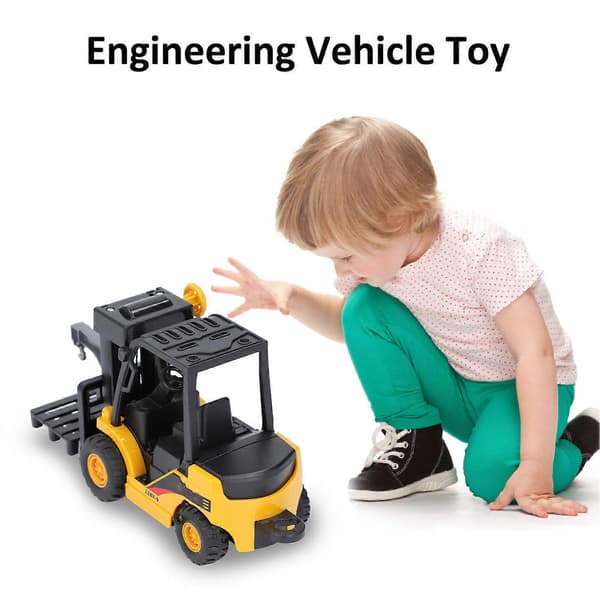 Inertia Driven Engineering Vehicle Toy High Simulation Exquisite Pull Back Construction Vehicle Toy for Boys Kids