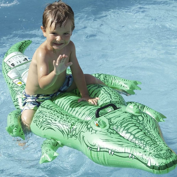 Uppblåsbar Flytande Krokodil, Uppblåsbar Krokodil Pool, Uppblåsbar Krokodil Boj, Stor Krokodil Ride On Boj, Uppblåsbar Krokodil