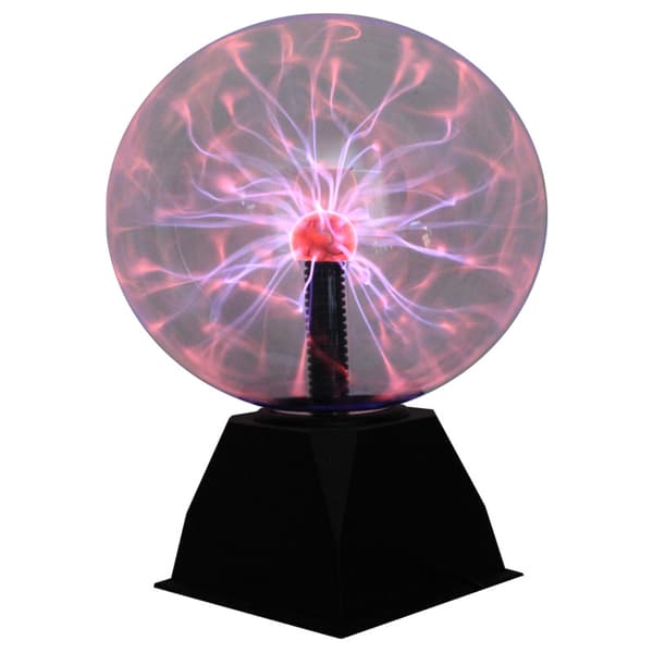 Plasmabold, 3 tommer plasma lampe, berøringsfølsom plasma globe - U