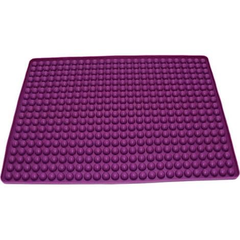 1.2 cm Round Spherical Baking Mat, High Temperature Resistant Silicone Trivet, This Drainage Mat Can Also Be Used as a Small Spherical Cake Mold.
