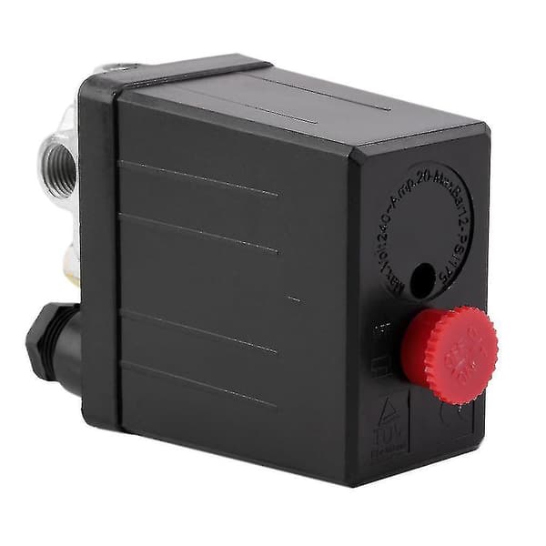 Kraftig Luftkompressor Tryckströmbrytare Kontrollventil 90 Psi -120 Psi
