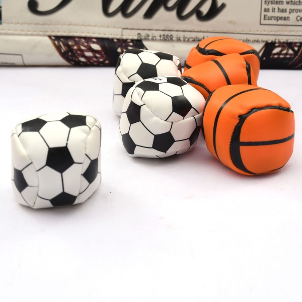 Patriotiska jongleringsbollar för nybörjare, set om 12, jongleringsbollsats, mjuka lätta jongleringsbollar för barn och vuxna ,