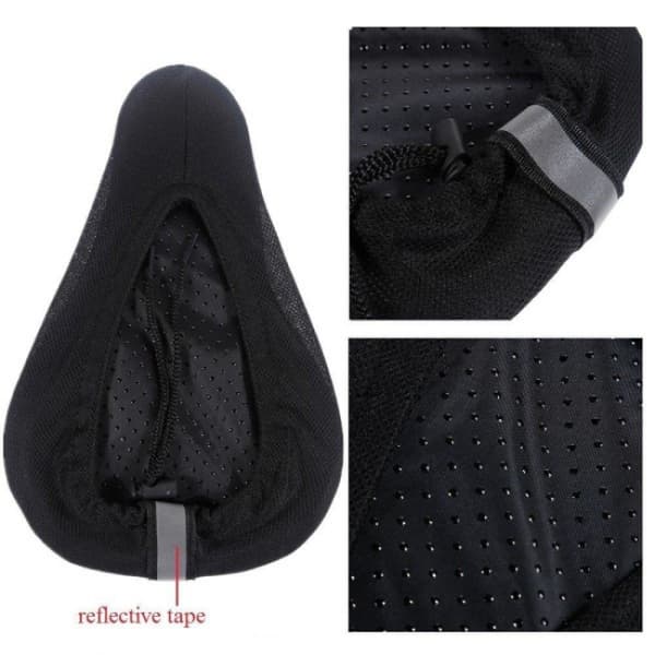 Black Bicycle Cover / Bicycle Saddle Cover - Soft and Ergonomic