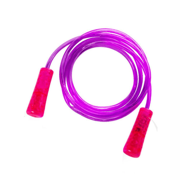 Light-up Jump Rope Outdoor Led Flashing Skipping Rope Sports Equipment For Kids Children (purple)Purple215*1.5CM