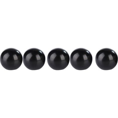 Black Bakelite Push Button Lever with Copper Insert M12 x 40 mm - Pack of 5 for Machine Tools - ULISEM