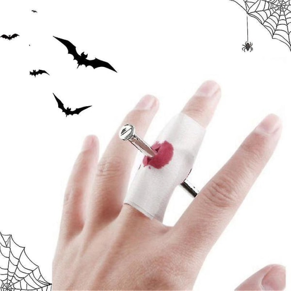 Caraele Mischief Stuff Halloween-triks Prank Finger Leker Halloween Magic Prop Idéer Finger Prank Leker April