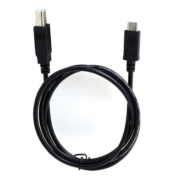USB-C USB 3.1 Typ C Hane till USB 2.0 B Typ Hane Datakabel för Mobiltelefon & Macbook &