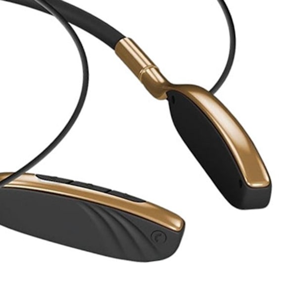 Nackband Bluetooth-hörlurar, Flexibla Trådlösa Bluetooth-hörlurar med Bluetooth-headset