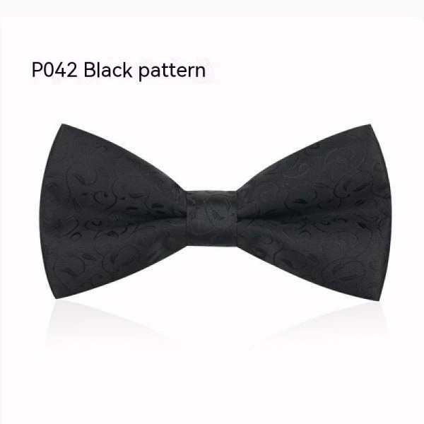 Bowtie for men, groom, wedding bow, best man, female performance, black burgundy, A34, one outfit