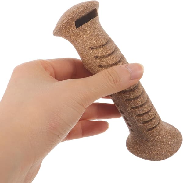 5 Pieces Yellow Cork Trekking Pole Handles, Walking Stick Replacement Handles